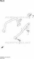 REAR GRIP for Suzuki DR 650 2014