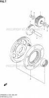 STARTER MOTOR CLUTCH for Suzuki DR 650 2014