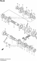 TRANSMISSION for Suzuki DR 650 2014