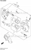 FRONT CALIPER for Suzuki DR 650 2015