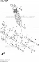 SHOCK ABSORBER LINKAGE (DR650SEL5 E28) for Suzuki DR 650 2015