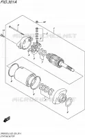 STARTER MOTOR for Suzuki DR 650 2015