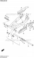 SWINGARM for Suzuki DR 650 2015