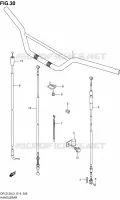 HANDLEBAR (DR Z125L3 E19) for Suzuki DR-Z 125 2013