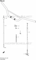 HANDLEBAR (DR Z125LL3_E19) for Suzuki DR-Z 125 2013