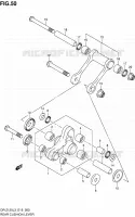 SHOCK ABSORBER LINKAGE for Suzuki DR-Z 125 2013