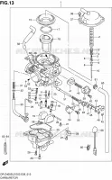 CARBURETOR (DR Z400SL2 E28) for Suzuki DR-Z 400 2012