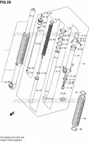 FRONT FORK for Suzuki DR-Z 400 2012
