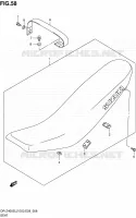 SEAT for Suzuki DR-Z 400 2012