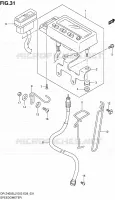 SPEEDOMETER (DR Z400SL2 E33) for Suzuki DR-Z 400 2012