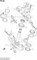 STEERING STEM for Suzuki DR-Z 400 2012