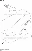 SEAT for Suzuki DR-Z 400 2014