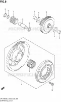 STARTER MOTOR CLUTCH for Suzuki DR-Z 400 2014