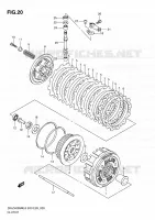 CLUTCH for Suzuki DR-Z 400 2010