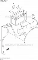 BATTERY for Suzuki DR-Z 400 2016