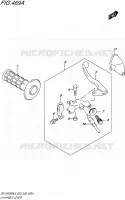 LEFT LEVER   HANDGRIP for Suzuki DR-Z 400 2016