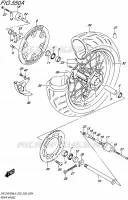 REAR WHEEL for Suzuki DR-Z 400 2016