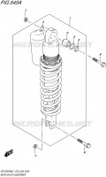 REAR SHOCK ABSORBER for Suzuki DR-ZSM 400 2017