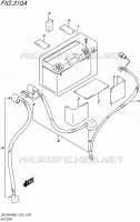 BATTERY for Suzuki DR-ZSM 400 2017