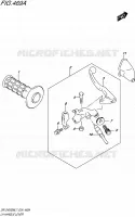 LEFT LEVER   HANDGRIP for Suzuki DR-ZSM 400 2017