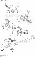 STAND for Suzuki DR-ZSM 400 2017
