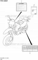 LABEL for Suzuki DR-ZSM 400 2017