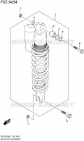REAR SHOCK ABSORBER for Suzuki DR-ZSM 400 2017