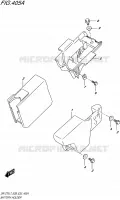 BATTERY BOX   TOOLS for Suzuki DR-Z 70 2017
