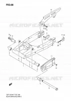SWINGARM for Suzuki BANDIT-S 1250 2010