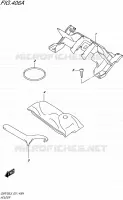 BRACKET for Suzuki GSR 750 2015