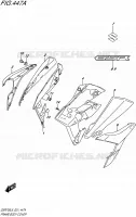 FAIRING for Suzuki GSR 750 2015