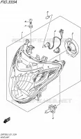 HEADLIGHT for Suzuki GSR 750 2015