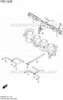 THROTTLE BODY for Suzuki GSR 750 2015