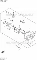 WATER PUMP for Suzuki GSR 750 2015