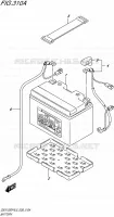 BATTERY for Suzuki GSX-F 1250 1992