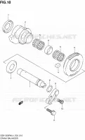 CRANK BALANCER for Suzuki HAYABUSA 1300 2014