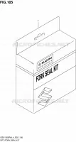 FORK SEAL KIT for Suzuki HAYABUSA 1300 2014