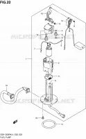 FUEL PUMP for Suzuki HAYABUSA 1300 2014