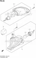 INDICATORS for Suzuki HAYABUSA 1300 2014