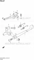 STAND for Suzuki HAYABUSA 1300 2014