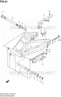 SWINGARM for Suzuki HAYABUSA 1300 2014