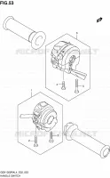 SWITCHES (GSX1300RAL4 E02) for Suzuki HAYABUSA 1300 2014