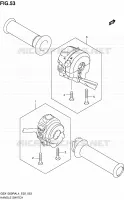 SWITCHES (GSX1300RAL4 E02) for Suzuki HAYABUSA 1300 2014
