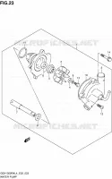 WATER PUMP for Suzuki HAYABUSA 1300 2014