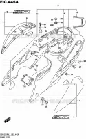 REAR FAIRING for Suzuki HAYABUSA 1300 2017