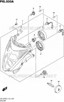 HEADLIGHT for Suzuki HAYABUSA 1300 2017