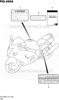 LABEL for Suzuki HAYABUSA 1300 2017