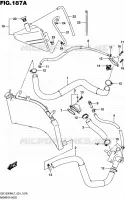 RADIATOR HOSE for Suzuki HAYABUSA 1300 2017