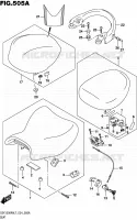 SEAT for Suzuki HAYABUSA 1300 2017