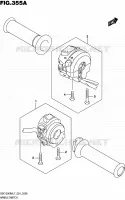 SWITCHES for Suzuki HAYABUSA 1300 2017